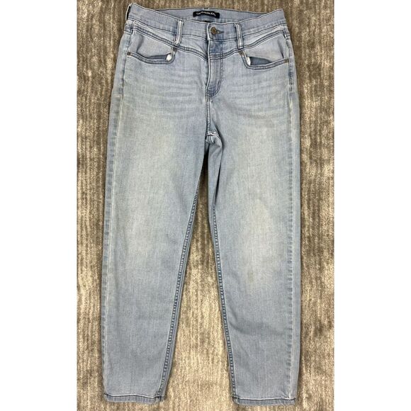 Calvin‎ Klein Jeans Womens 8/29 Blue Denim Skinny High Rise - Picture 1 of 9